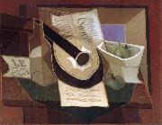 Juan Gris, The still life having guitar